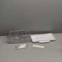 Palksky Snackle Box Container with Ice Pack, Travel Snack Container with Handle, Chilled Portable Divided Serving Tray with Lid, 4 Compartment Snack Box for Fruits,Veggies,Snacks,Keep Food Cold