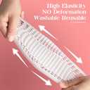 Silicone Bra Inserts Push Up 32A, Bra Pads Inserts (White 36/38 B/C)