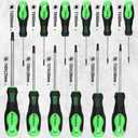 SWANLAKE Magnetic Torx Screwdriver Set - 13 Pieces - T5 to T40 Star Screwdrivers