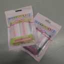 2 x Fishtail Pleated Shoe Laces: 2 Pairs 2.5 CM Wide Flat Ruffle Shoelaces