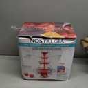 Nostalgia LPF230 3-Tier Lighted Party Fountain, Holds 1.5 Gallons, LED Lighted Base, Includes 8 Reusable Cups