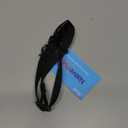 Native Pup Basic Nylon Dog Collar, Adjustable for Small, Medium, Large pet and Puppies Accessories, Cute Colors for Male, Female, boy, Girl, Puppy (Small, Black)