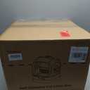 Automatic Cat Litter Box Self Cleaning - APP Control and Weight Monitoring - Ultra-Quiet, Suitable for Medium Cats and Kittens, Safe Anti-Pinch Litter Box (Assembly Required) -White