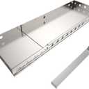 Floating Shower Bench - Adjustable, Pre-Formed Rectangular Shower Bench (3x14.5x34.5-62)