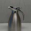 Bonnoces 68 Oz Stainless Steel Thermal Carafe - Double Walled Vacuum Insualted Thermos/Carafe with Lid - Coffee/Tea Carafe Heat & Cold Retention - 2 Liter