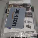 BALEINE 4-Pack Oversized Moving Bags with Reinforced Handles, Heavy-Duty Storage Tote for Clothes, Moving Supplies (Clear, 4-Pack)