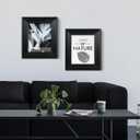 8x10 Picture Frame, Table Top or Wall Mount, Black, 1 Pack