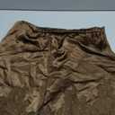Women Satin Silk Lace Shorts Sexy Skinny Slip Mini Summer Shorts (Brown, M)