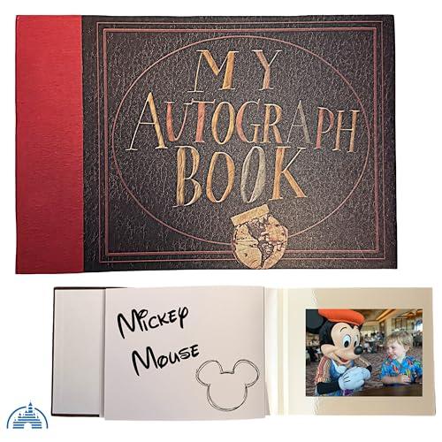 Autograph book photo album Combo. Disney World Accessories for Trip to Disneyland or Disney Cruise Essentials