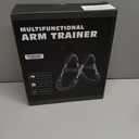 DERACY Twister Arm Trainer, Adjustable 60 - 110 Lbs Resistance Forearm Strengthener, Chest Workout Equipment, Arm Exerciser, Portable Home Gym Fitness Equipment