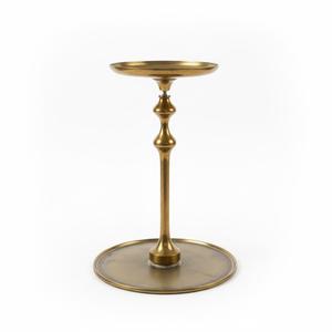 Safavieh Home Collection Corvus Antique Brass Round Side Table