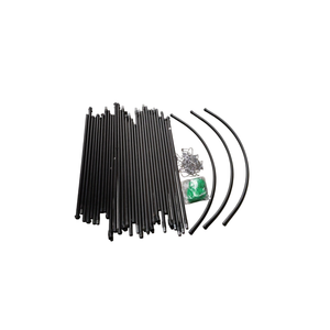 Black Sticks With Hooks  Straight sticks - 35", semi-circular - 40"