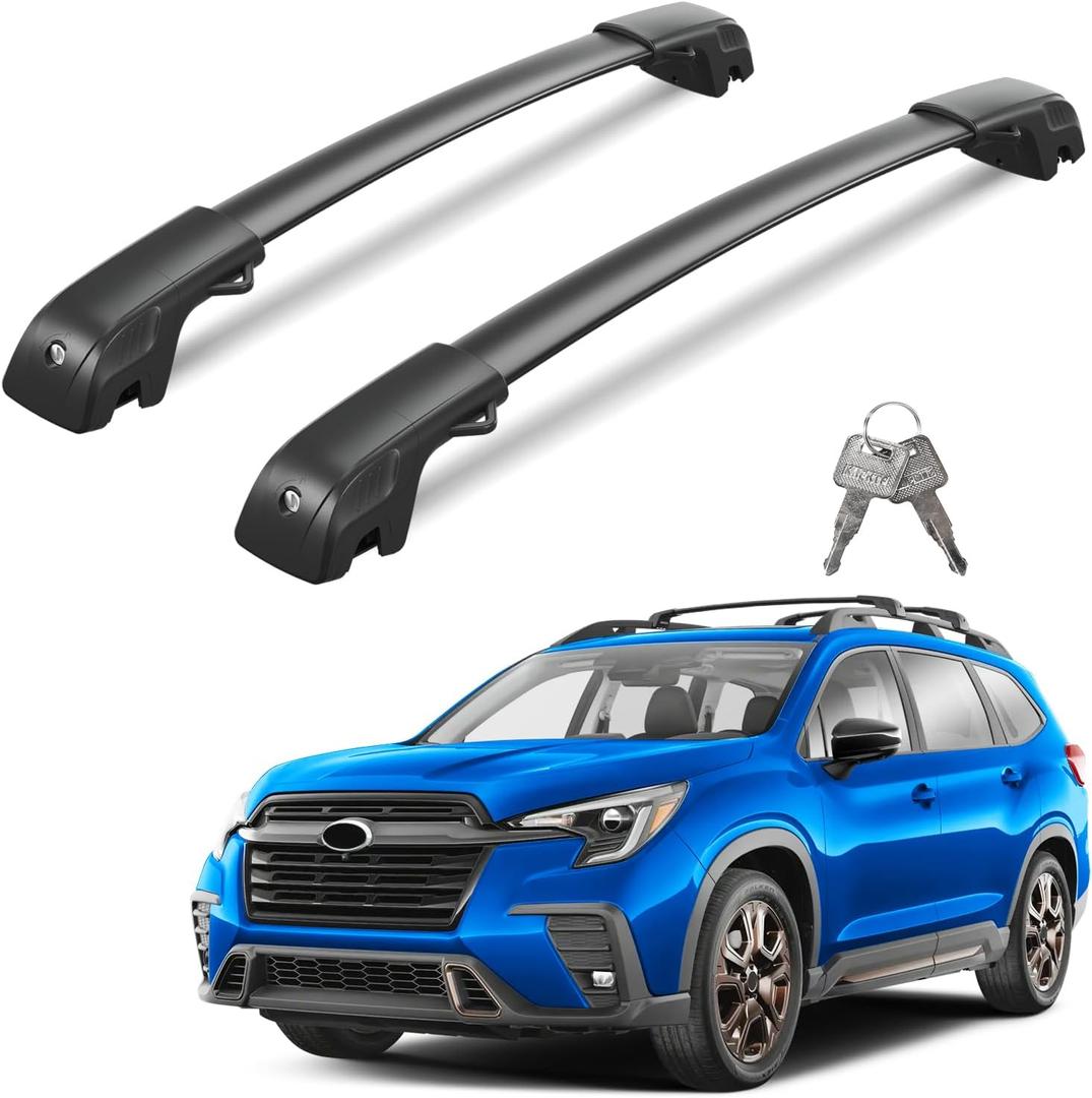 Wonderdriver 300lbs Roof Rack Cross Bars Compatible with Subaru Ascent 2019-2026,Heavy Duty Aluminum Lockable Roof Rails Crossbars Rooftop Luggage