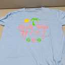 Womens Girls Trip Summer Vacation Friends Beach V-Neck T-Shirt, XL