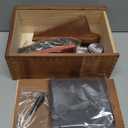 9 Pcs Shoe Shine Valet Box (Dark)