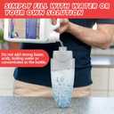 HOMTOYOU Microfiber Hardwood Floor Mop: Dust Spray Mops for Cleaning Wood Home Kitchen Floors - Wet Mopping & Dry Sweeping - 3 Reusable Refills & 1Pcs 400+ML Refillable Bottle