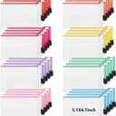 Jetec 32 Pcs Mesh Zipper Bags Toy Storage Bikini Organizer Bag Bolsas Para Guardar Trajes De Bano Waterproof Zipper Reusable Pouch Puzzle Multipurpose for Storage Office(Stylish Color,5.1 x 4.1 Inch)