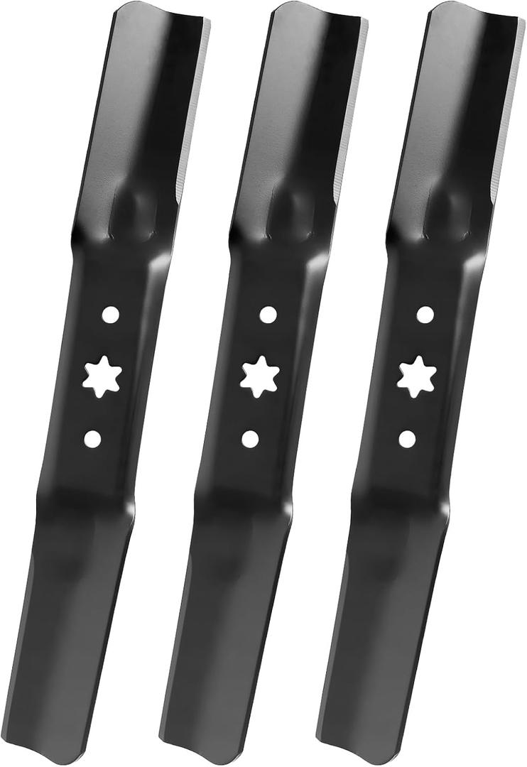 942-05056A Mower Blades Compatible with Cub-Cadet ZT1 54" Mower Deck, 742-05056A Blades Fit for Cub Cad et Craftsman Troy-Bilt RZT-L54 XT1 XT2 Lawn Mower, Replace 742-05056 942-05056, 3 Pack