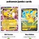 Rainmae 25 Pack 6" x 9" Jumbo Card Sleeves, Rigid Photocard Protectors for Oversized Trading Cards Sheet Protectors, Paper Sleeves Jumbo Sports Cards Sleeves Hard Plastic Document Holder Protector