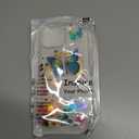 PIXIU Case for iPhone 16 Compatible with Magsafe, Laser Glossy Pattern,Cute Curly Wave Clear TPU Bumper Military Grade Drop tection Phone Cover for Women/Girls -Butterfly/Floral