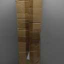 Dimmable 42 Inch Flush Mount Ceiling Fans with Lights and Remote, 3 Blade Wood Bedroom Ceiling Fan with Lights Low Profile Ceiling Fan with Light Outdoor Ceiling Fans for Patios Living Room (Black Walnut)