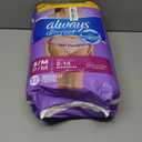 Always Discreet Adult Diapers for Women, Incontinence Underwear, Drier Than Depends, Postpartum Essentials, Disposable Briefs, Max Absorbency, Bladder Leak Protection, Small/Medium, 32ct