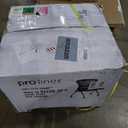 Charbroil 3-in-1 Dual Fuel Outdoor Bistro Pro Electric Grill & Griddle + Charcoal Mode BBQ, Red - 25302146