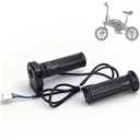 Throttle KH-DX 36V E-Bike Throttle Grip Replacement with LCD Voltage Display&Cruise Control, Compatible with Jetson Bolt Pro/ Atlas, DYU D3F/ D2F/ C3/ C4, Ancheer, 250W Electric Bike Twist Grip Accelerator