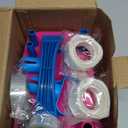 Balloon Pump Electric, 600W Professional Balloon Inflator with 8 Balloon Arch Kits, 2 Modes & Dual Nozzle, Portable Air Pump Ballon Blower Machine for Party Decoration (Rose)