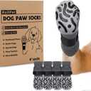 Double Sides Non-Slip Dog Socks to Prevent Licking Paws - Strong Traction for Hardwood Floors, Senior Dogs, Paw Protector, Dog Socks with Grippers - X-Large