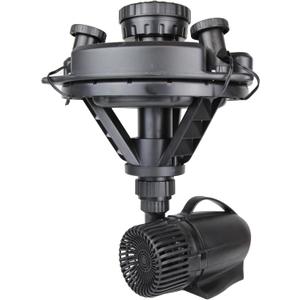 Pond Boss DFTN12003L Floating Fountain With Lights, 50 Foot Power Cord, 1/4 hp