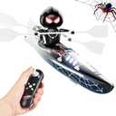 DEERC Remote Control Boat for Kids, RC Spider Kayak Boat Toys for Pool, Lake, Bathtub with Light Summer Outdoor Water Toys Never Capsize Gift for Kids Boys Girls