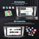 Naifay Android Car Radio for Toyota Camry 2006 2007 2008 2009 2010 2011, 9inch IPS Touch Screen for Camry Car Stereo with Wireless Carplay Android Auto/Bluetooth/GPS/WiFi, Support J.B.L&Large Screen