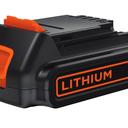 BLACK+DECKER 20V MAX Battery, 1.5Ah Lithium Ion Battery, Extended Runtime, Compatible with Tools, Outdoor Equipment and 20V Vacuums (LBXR20)