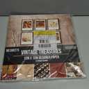 Colorbok Designer Paper Pad, 12" x 12", Vintage Treasures,68117E