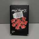 Pink Rose Bouquet Building Set for Girls & Boys - 12 Pack Botanical Collection Gift for Easter Basket Artificial Flowers Botanical Collection Centerpiece Retro Decor