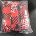 Printed Couch Cushion Covers, Stretch Soft Couch Covers for 1 Pack Burgundy