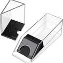 Honoson Blackjack Shoe and Discard Tray Clear Acrylic Blackjack Dealing Shoe Card Dispenser for Playing Cards Discard Holder Trays for Game Poker Accessories(6 Deck)