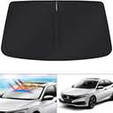 KUST Windshield Sun Shade for Honda Civic 2016-2021 Accessories Sunshade Foldable Window Sun Visor Protector Blocks UV Rays Keep Your Car Cooler