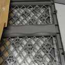 MYPET North States 40” Paws Portable Pet Gate: Made in USA, Expands & Locks in Place with No Tools. Pressure Mount. Fits 26"-40" wide (23" Tall, Fieldstone)