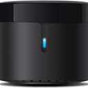 BroadLink RM4 Mini IR Universal Remote Control (2.4 GHz WiFi Only), Smart Home Automation WiFi Infrared Blaster for TV, AC, STB Audio, Works with Alexa, Google Home, IFTTT