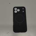 Miracase Magnetic for iPhone 17 Pro Max Case, Compatible with MagSafe, Integrated Silicone Camera Control Cover, 3.0mm Thicken Shockproof Drop Protection Phone Case for 17 ProMax, Black