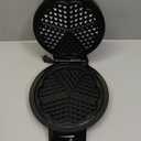 Mueller Heart 5 Waffle Maker, Norwegian Waffle Iron, Adjustable Browning Control & Nonstick, Cool Touch Handle, Easy to Clean, Small Kitchen Appliances