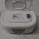 Momcozy New Baby Wipe Warmer, Large Capacity Wipe Dispenser Compatible with 60-80pcs,10-Min Fast Heating,4 Temperature Modes,Innovative Spring Design,Silicone&Top Seals,Even Heating,3-Level Nightlight (Green)