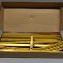 Wokceer Wedding Arch Backdrop Stand 8FT, 7.2FT, 6.6FT Set of 3 Gold Metal Arch Backdrop Stand for Wedding Ceremony Baby Shower Birthday Party Garden Floral Balloon Arch Decoration