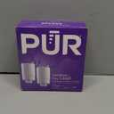 PUR Faucet Mount Replacement Filter 2-Pack, Genuine PUR Filter, 2-in-1 Powerful Filtration, Includes Lead Removal, 6-Month Value, White (RF33752)