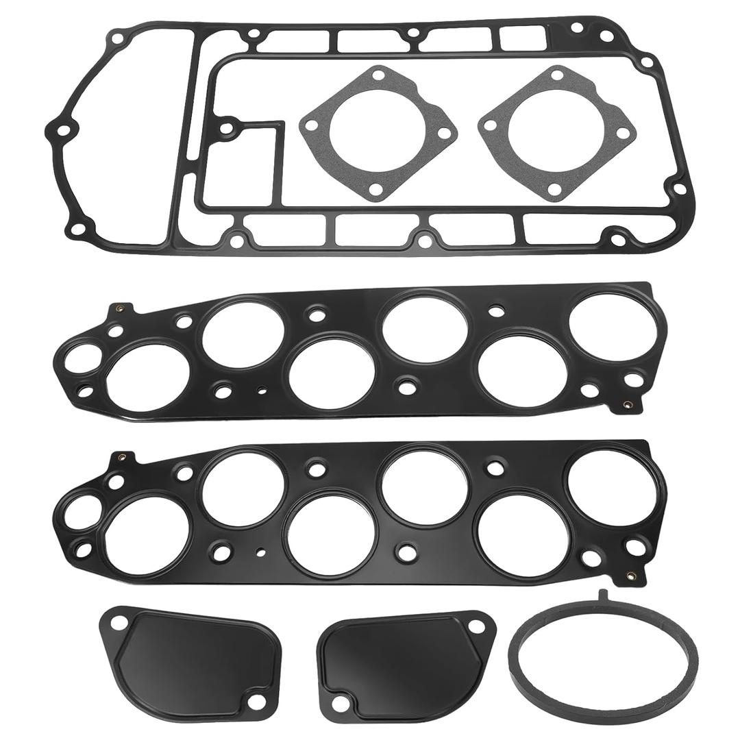 MS 96410-1 Intake Manifold Gasket Set Fit for Pilot 2003-2008, Acura MDX 2003-2006, Fuel Injection Plenum Gasket Set