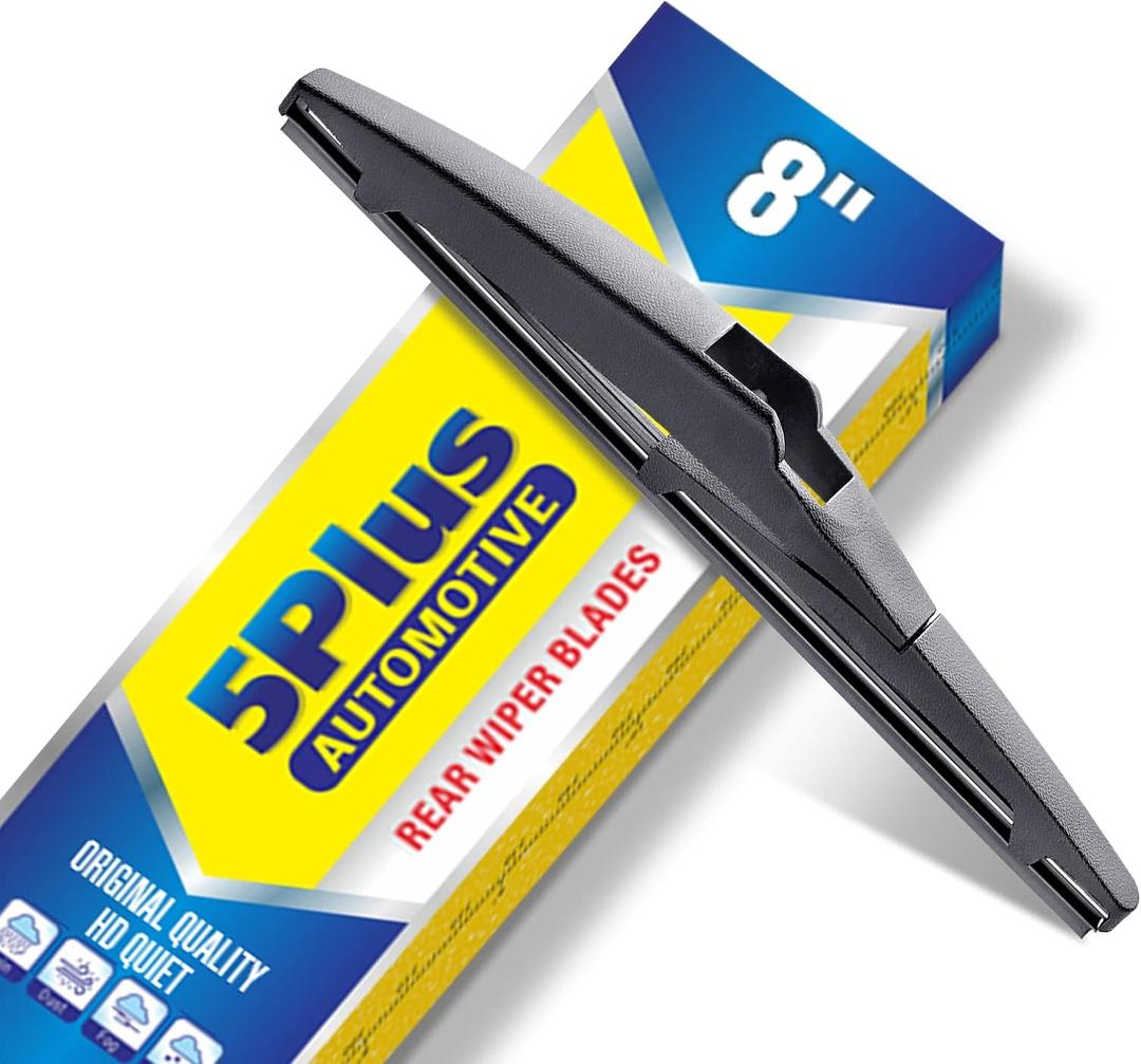 5 PLUS 8" Rear Wiper Blade Replacement for Toyota Prius C 2019-2012 /Lexus CT200h 2017-2011 /Scion xD 2014-2008 Rear Windshield Wiper Blade (8-A)