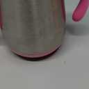 Munchkin Cool Cat Sippy Cup for Toddlers, Stainless Steel Straw Cup, 8 Ounce, Pink