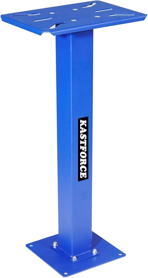 KF3004 Bench Gridner Stand Work Table 13.7x10 /350x250mm Mounting Plate Vice Stand Bench Vise Stand Belt Disc Sander Stand Wet Sharpener Stand Machine Stand